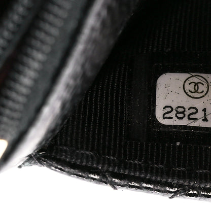 Chanel Caviar Quilted Wallet on Chain WOC Black 8 of 12