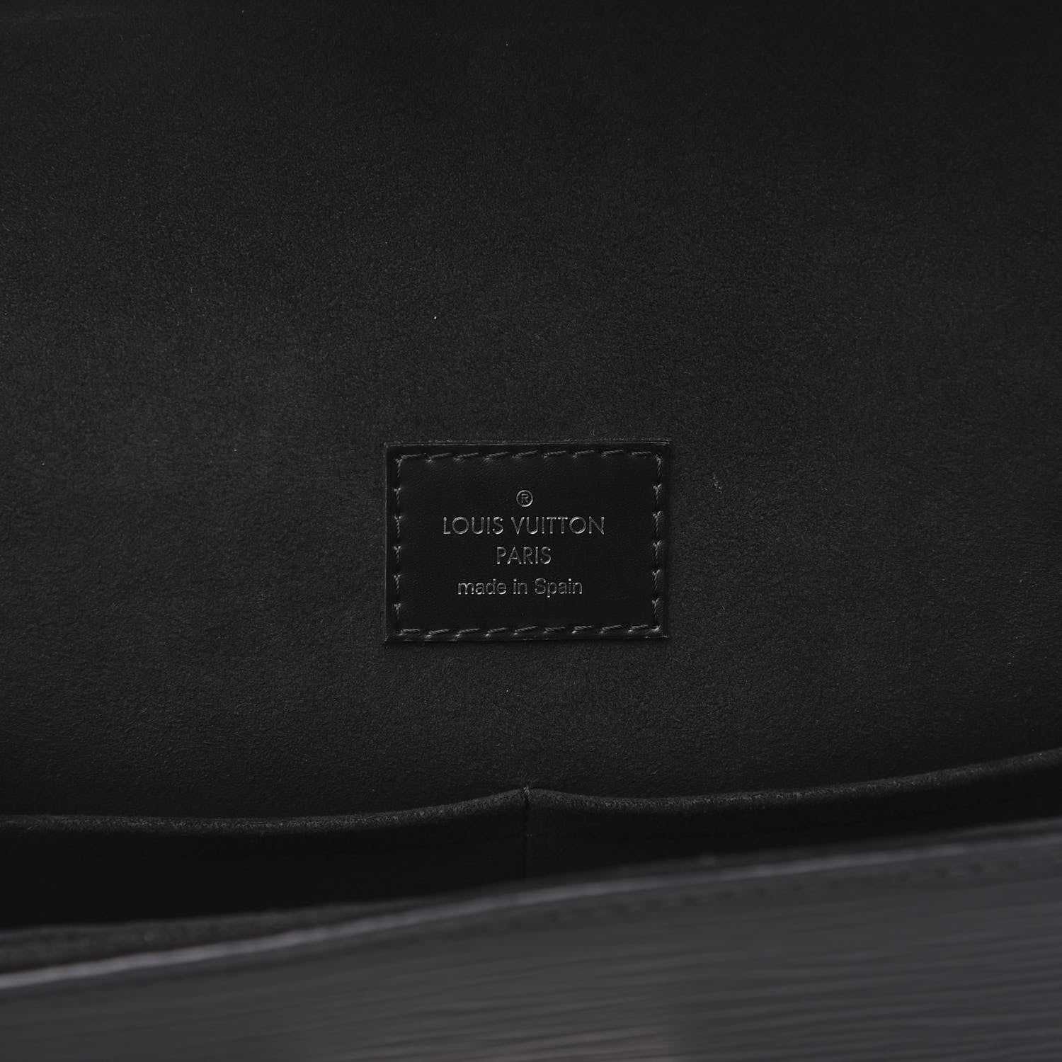 Louis Vuitton Epi Cluny MM Black 6 of 13