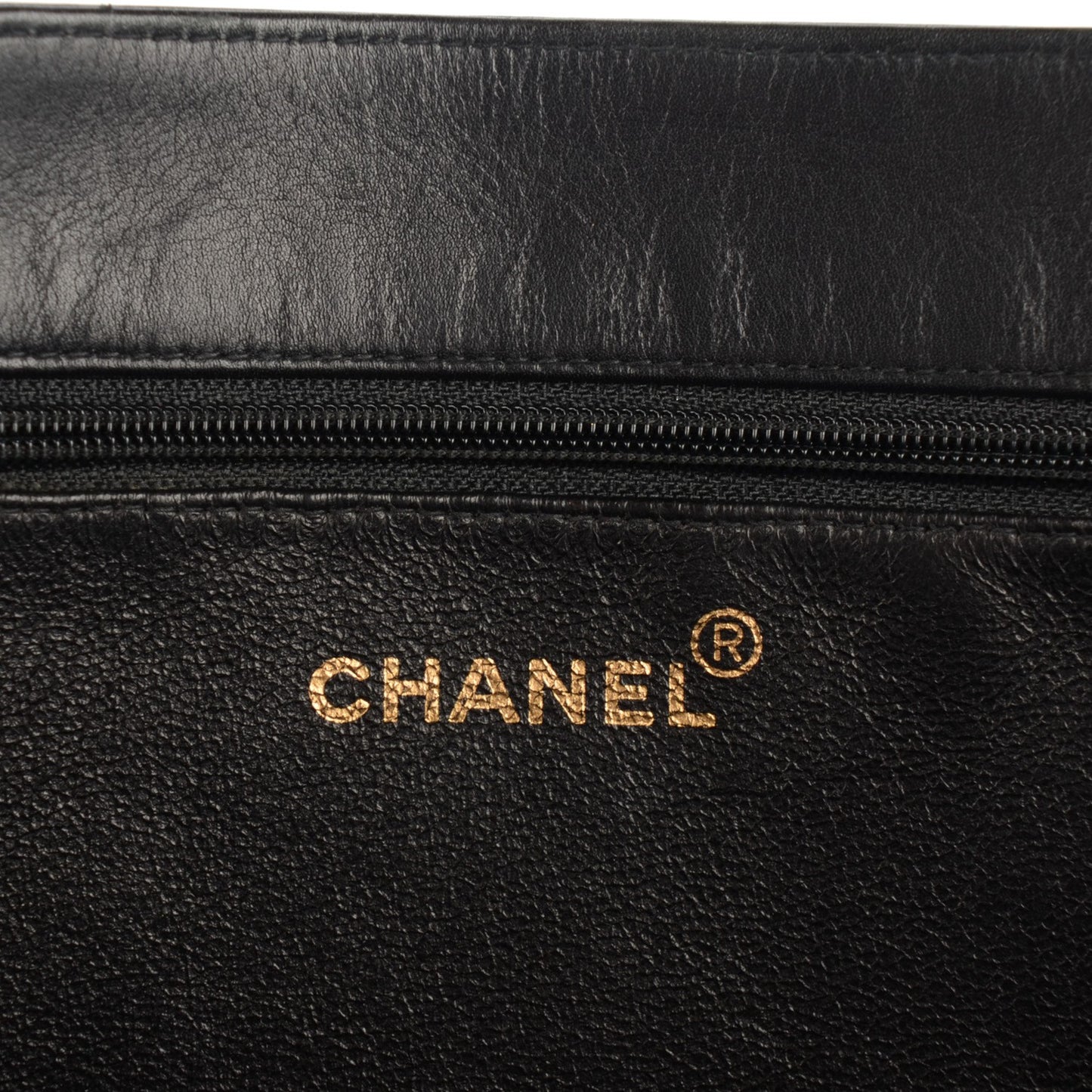 Lambskin Jumbo Shoulder Bag Black