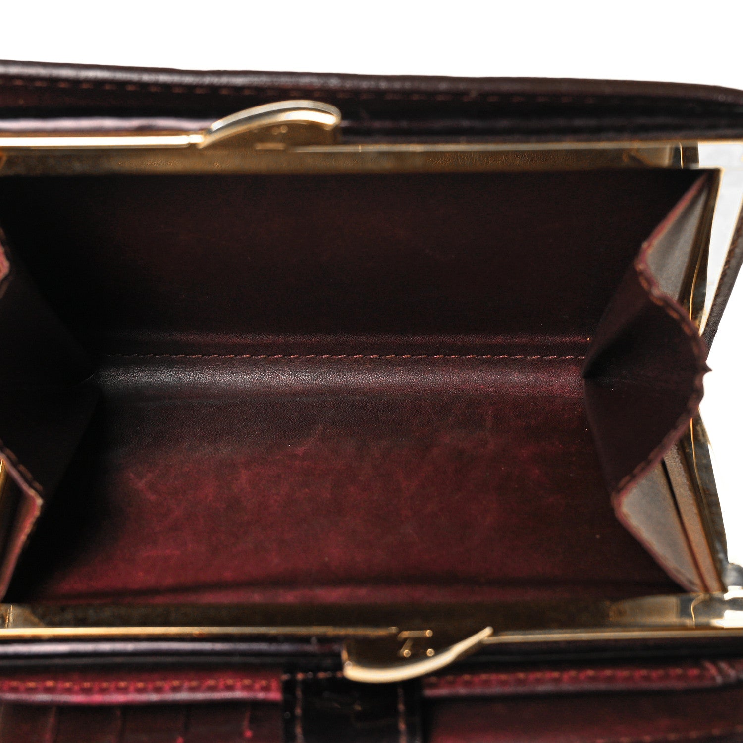 Louis Vuitton Vernis French Purse Wallet Amarante 6 of 9