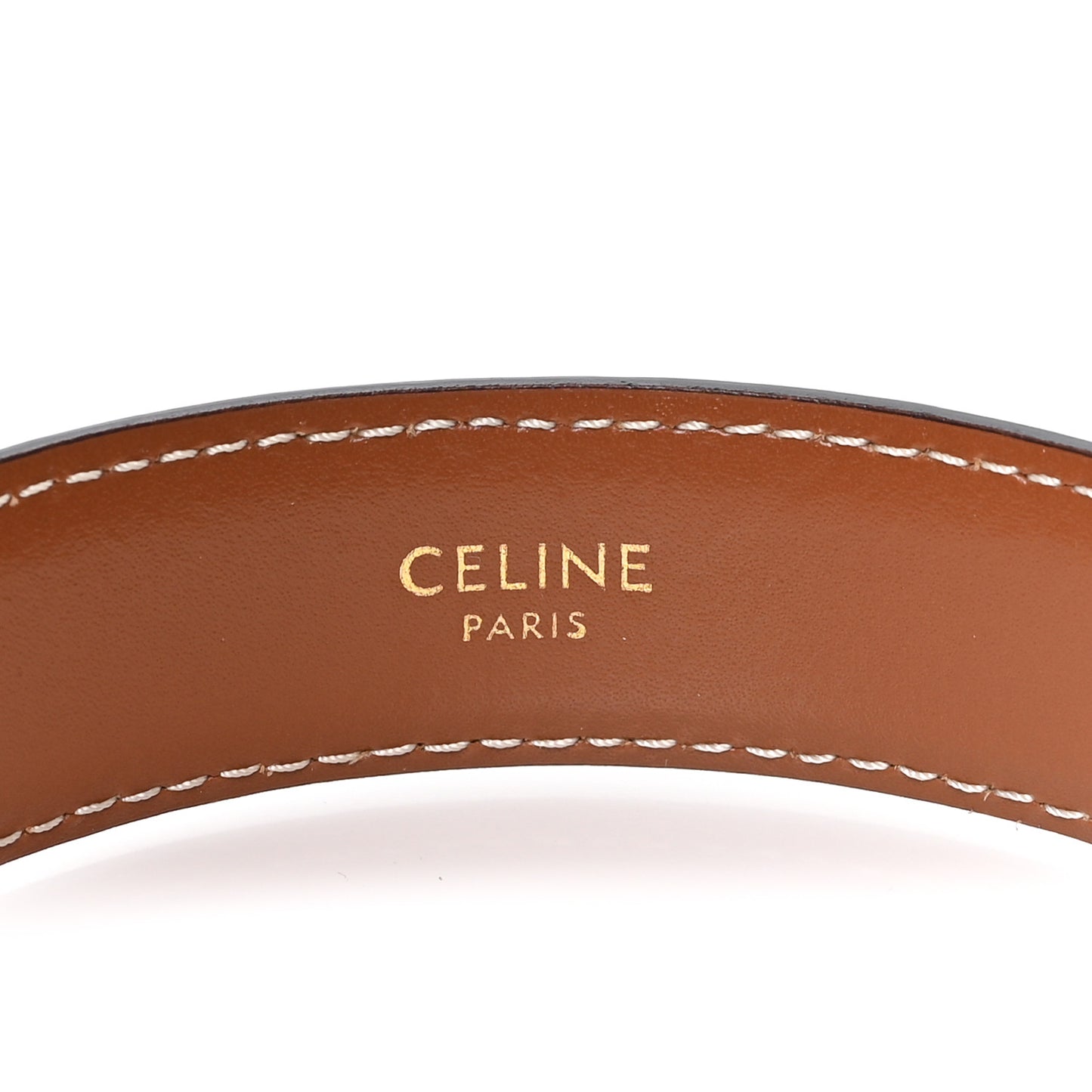 Box Calfskin Medium 25mm Triomphe Belt 75 30 Tan