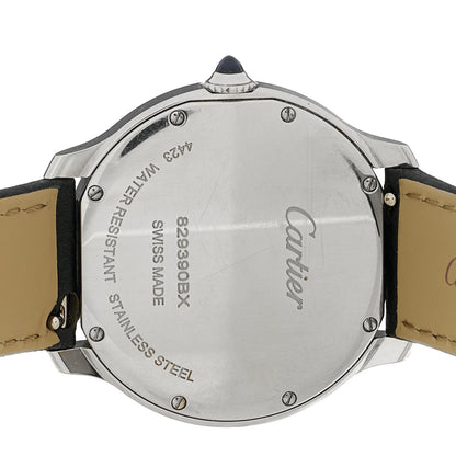 Cartier Stainless Steel Calfskin 36mm Ronde Must de Cartier Quartz Watch 4 of 4