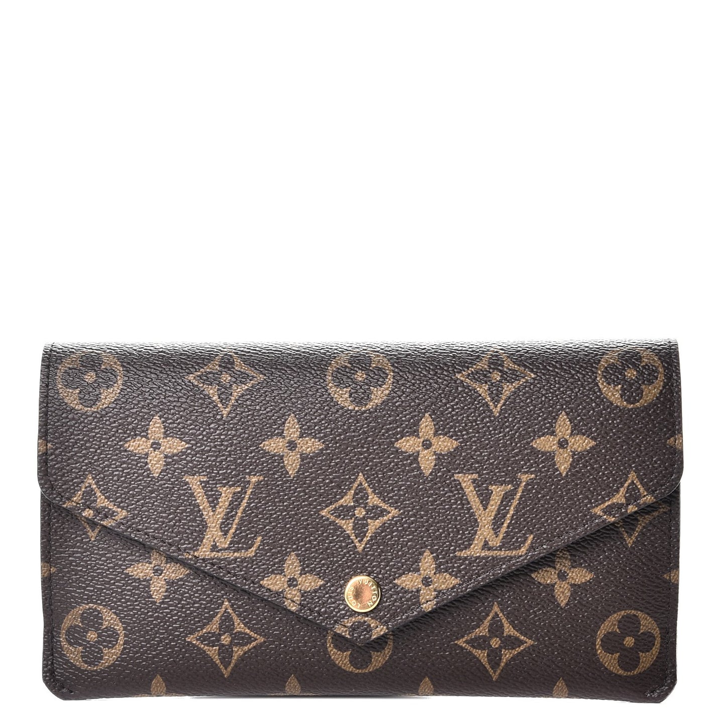 Monogram Jeanne Wallet Rose Ballerine