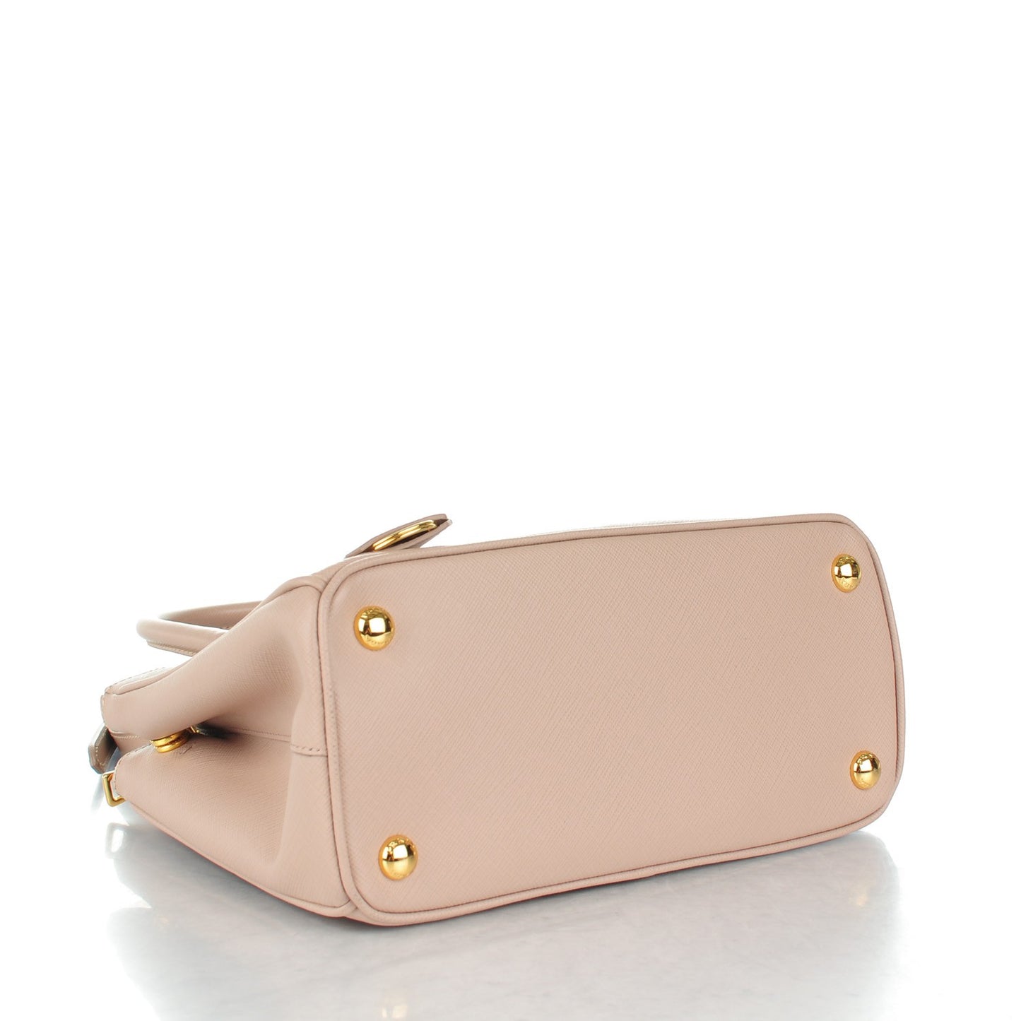 Saffiano Mini Galleria Double Zip Tote Cammeo
