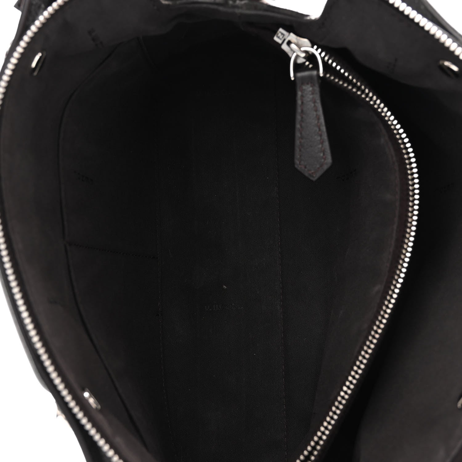 Fendi Vitello Dolce 4 Color Medium By The Way Boston Bag Carbone Grigio Polvere Multicolor 5 of 11