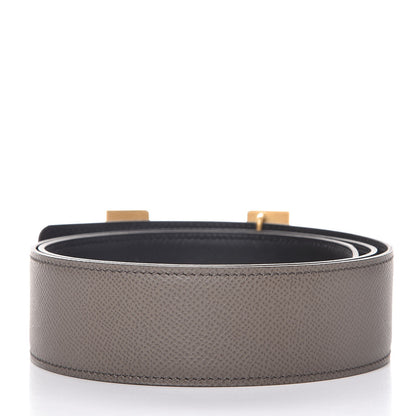 Hermes Epsom Chamonix 42mm Constance 2 H Belt 85 Etain Black 3 of 9