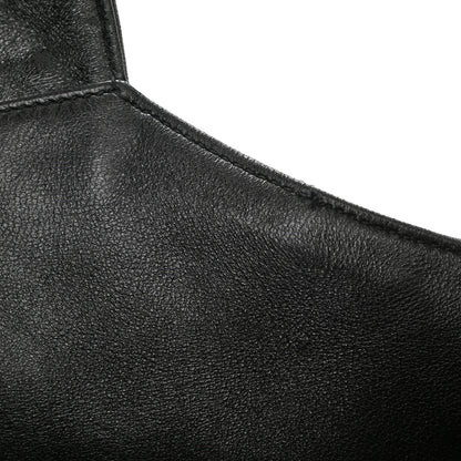 Saint Laurent Lambskin Quilted Maxi Icare Shopping Tote Black 15 of 20
