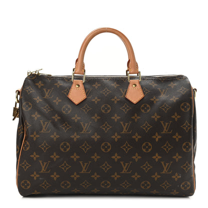 Louis Vuitton Monogram Speedy Bandouliere 35 1 of 16