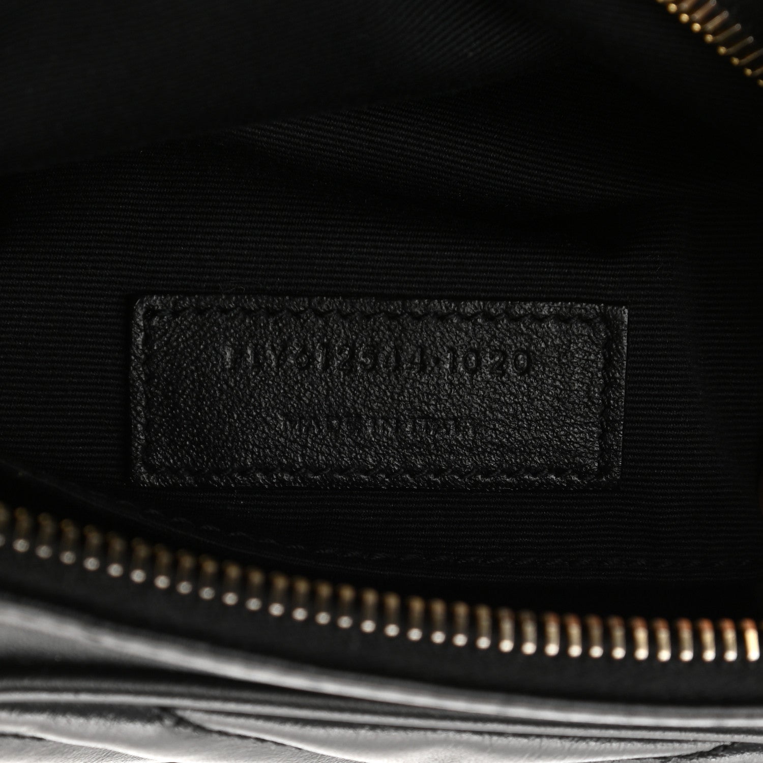 Saint Laurent Calfskin Matelasse Monogram Lou Camera Bag Black 7 of 10