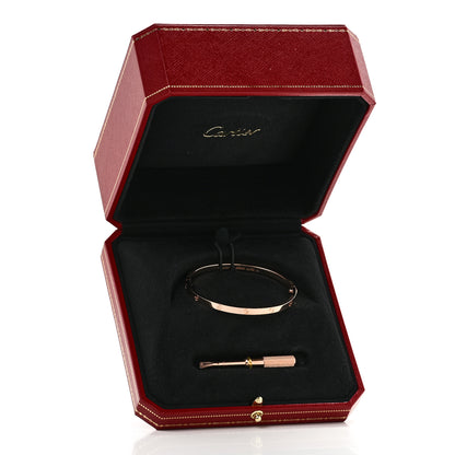 Cartier 18K Pink Gold Small LOVE Bracelet 16 8 of 8
