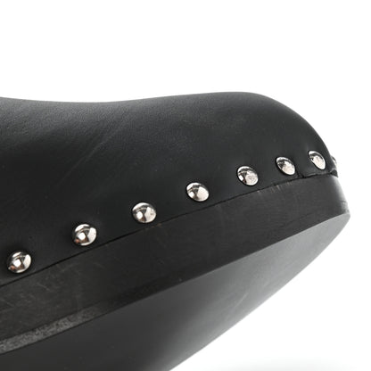 Hermes Calfskin Calya Mules 40 Black 8 of 10