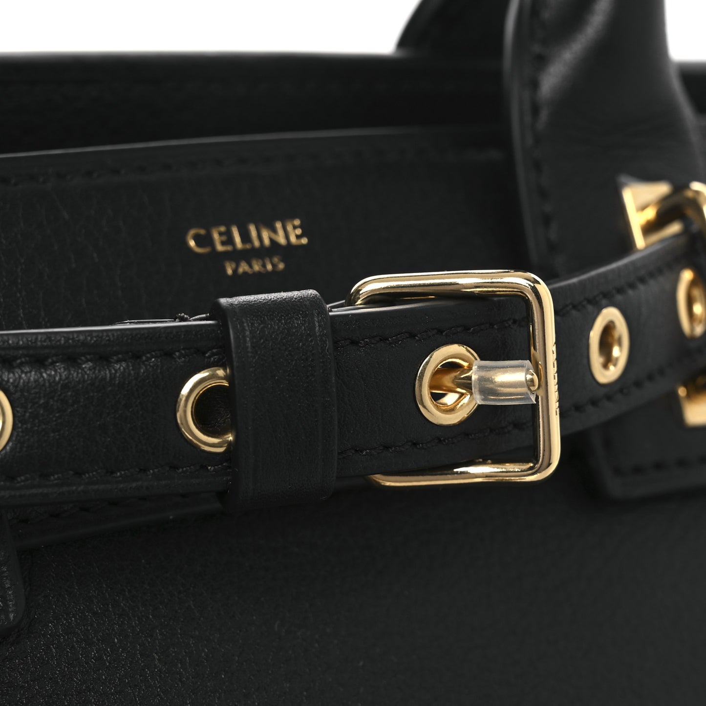 Grained Calfskin Teen Conti Black