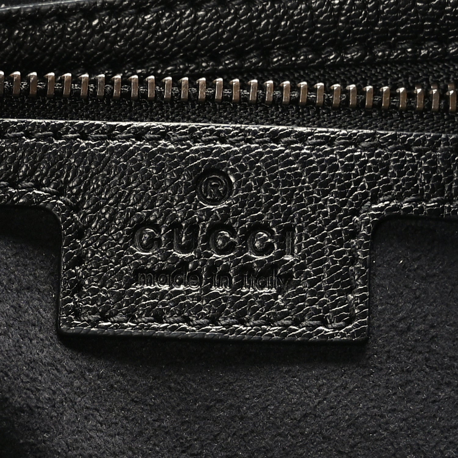 Gucci Goatskin Medium Aphrodite Shoulder Bag Black 7 of 9