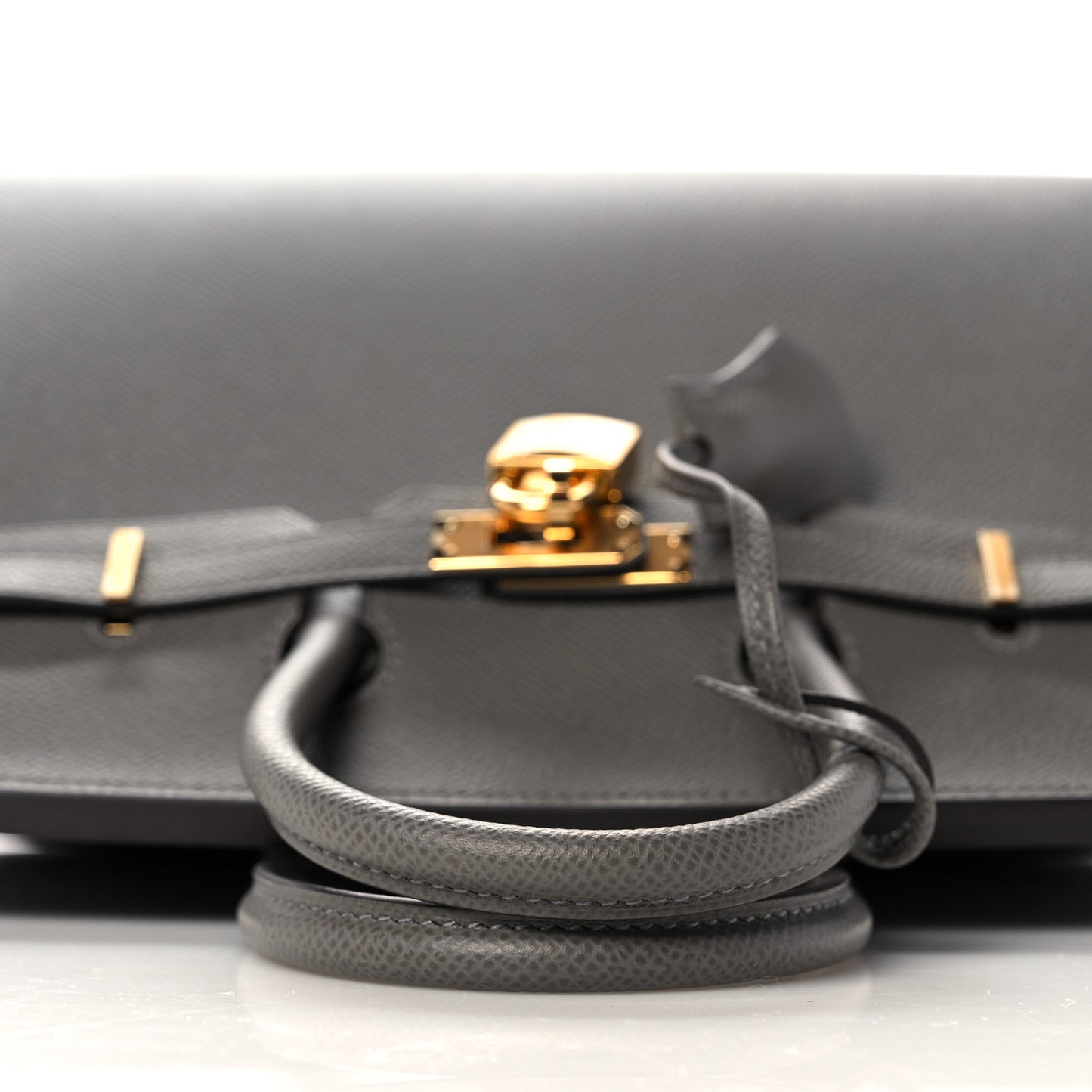 Epsom Birkin Sellier 25 Gris Meyer