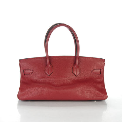 Hermes Taurillon Clemence JPG Birkin 42 Rouge H 4 of 25