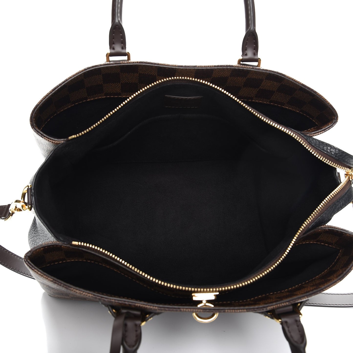 Cuir Taurillon Damier Ebene Normandy Black