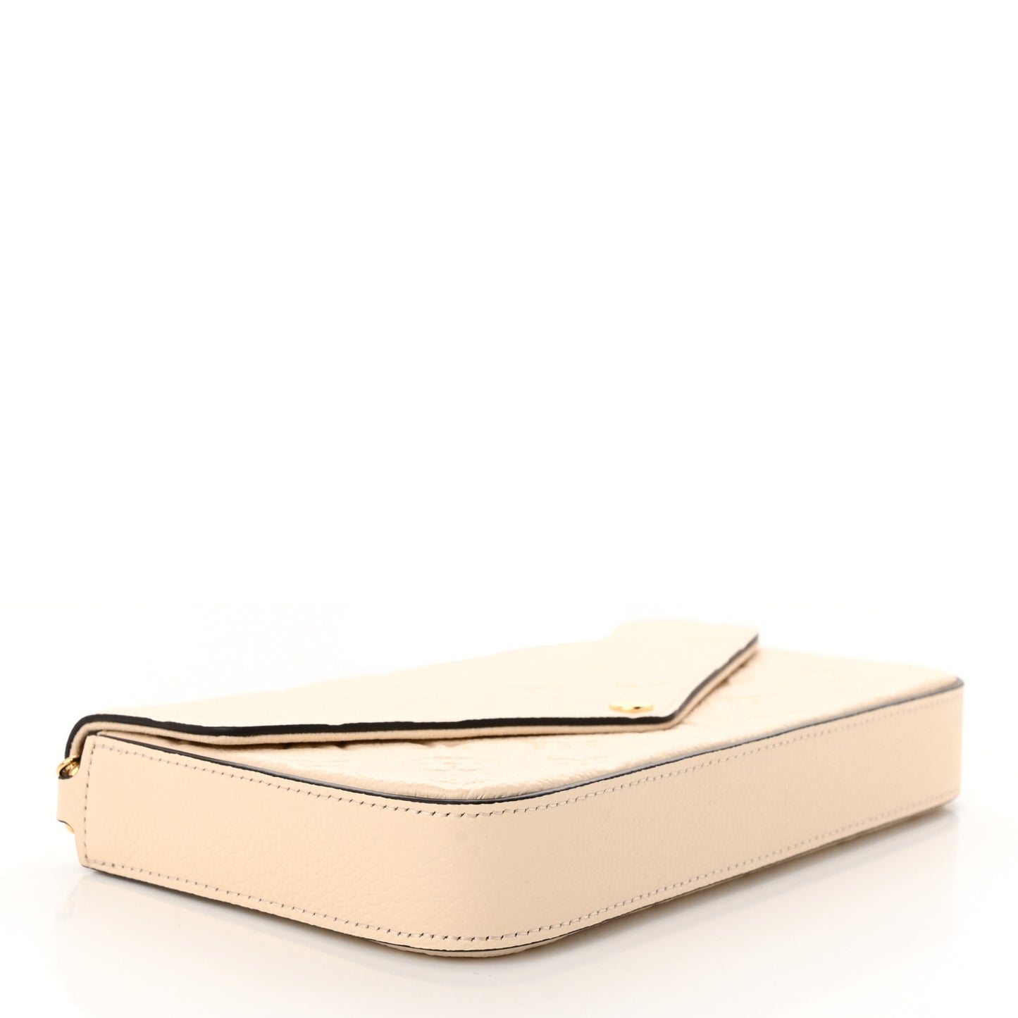 Empreinte Pochette Felicie Chain Wallet Cream