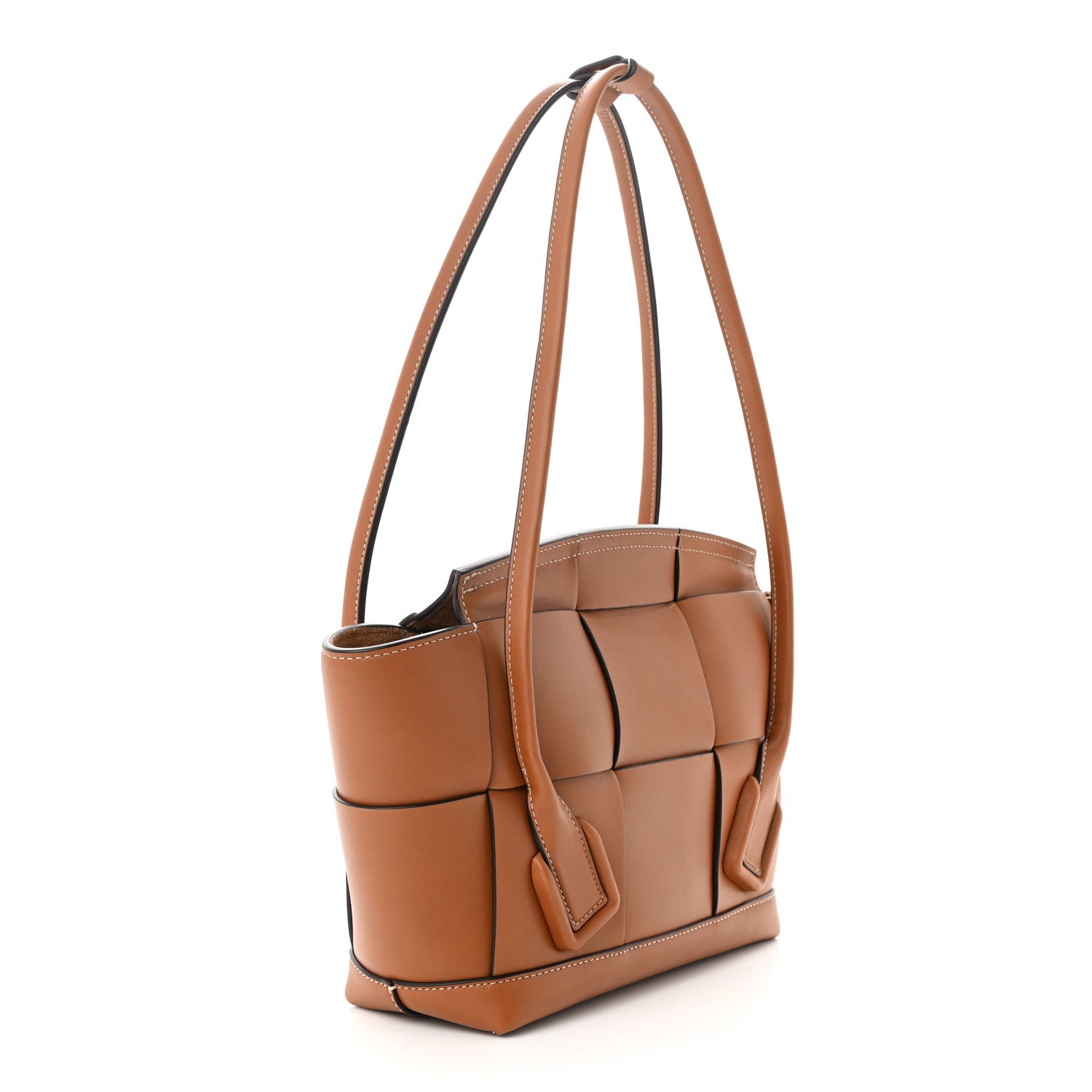 Bottega Veneta French Calfskin Maxi Intrecciato Arco 33 Wood 3 of 10