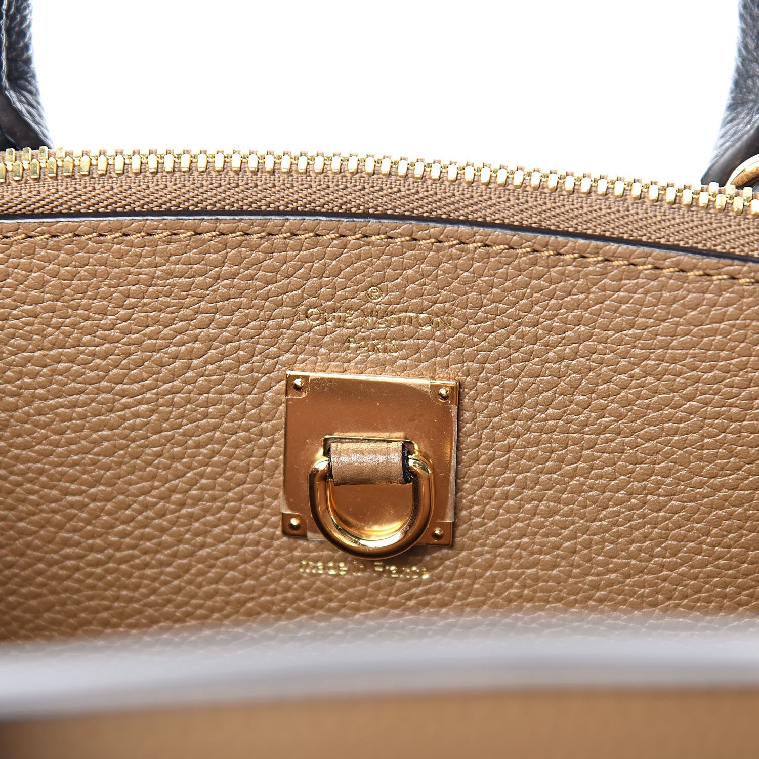 Louis Vuitton Taurillon City Steamer MM Sesame Kombu Black 6 of 9