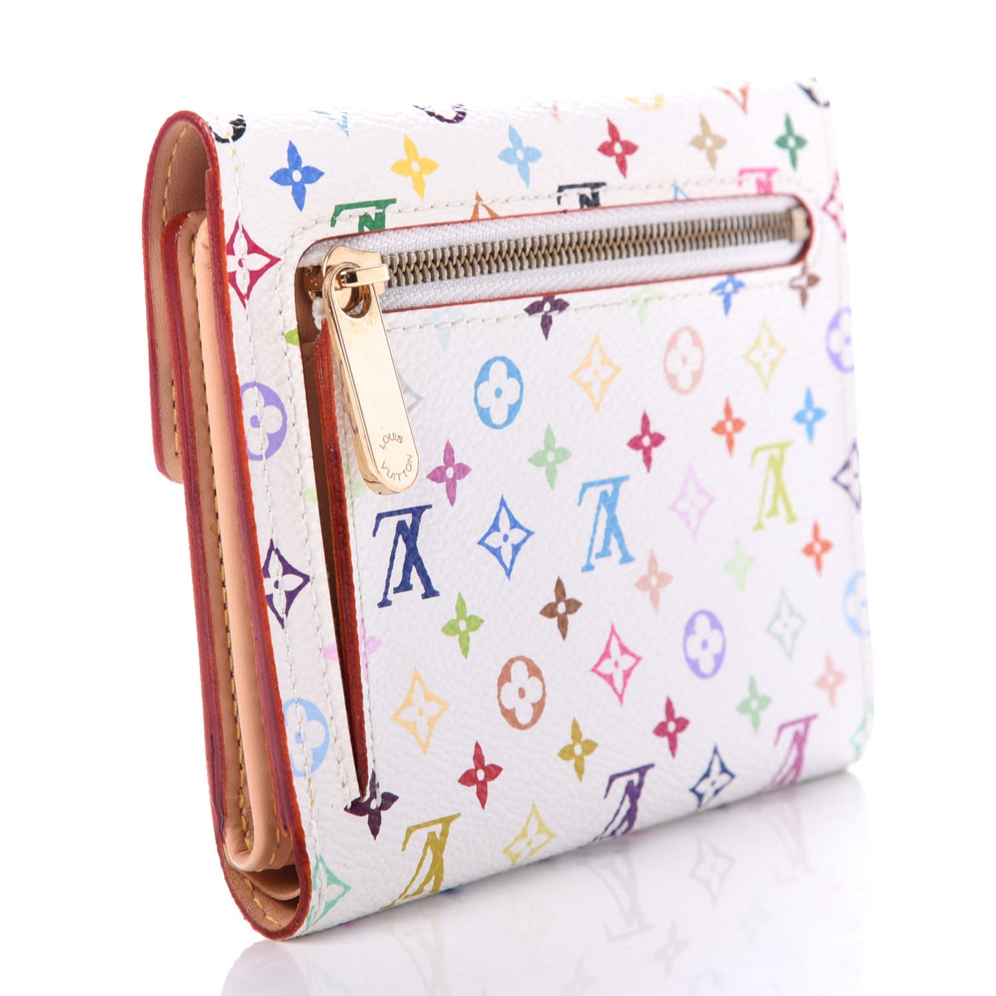 Monogram Multicolor Koala Wallet White