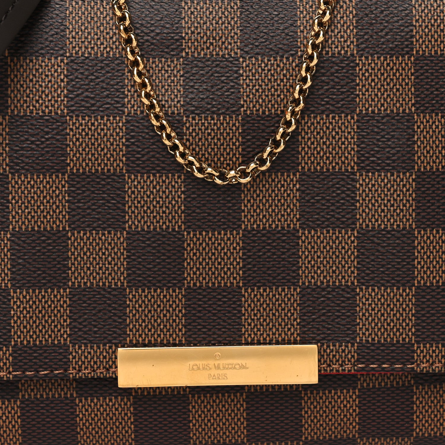 Louis Vuitton Damier Ebene Favorite MM 9 of 12
