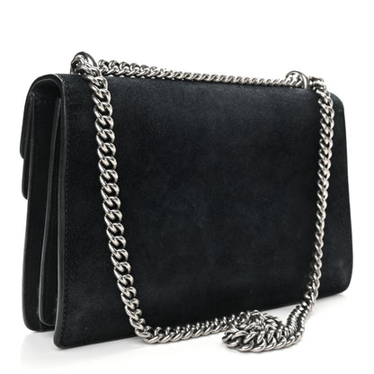 Gucci Suede Small Dionysus Shoulder Bag Black 3 of 12