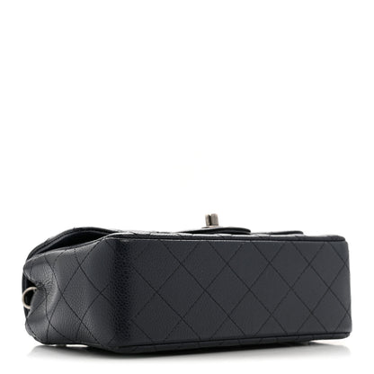 Chanel Caviar Quilted Mini Rectangular Flap Navy 4 of 14