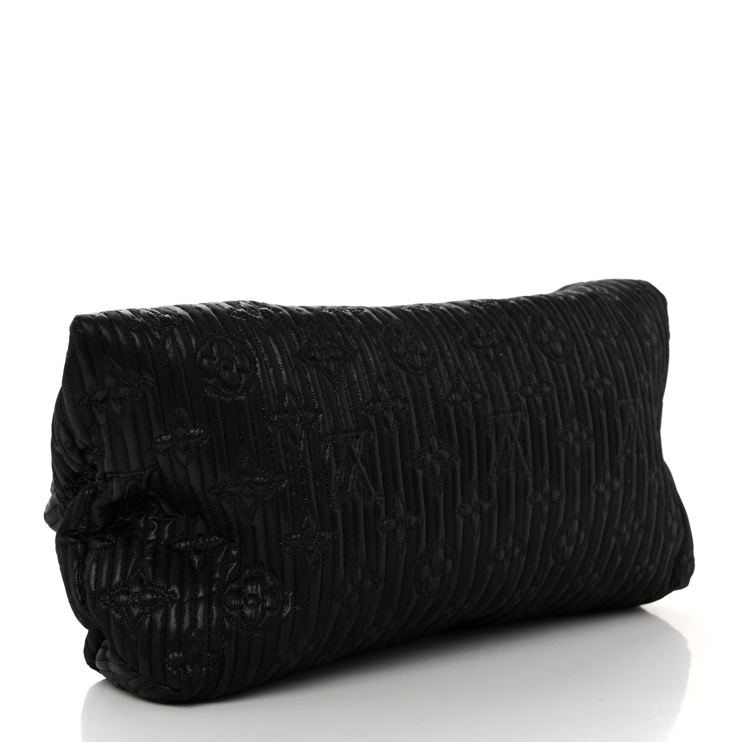Louis Vuitton Jacquard Quilted Monogram Altair Clutch Black 3 of 7