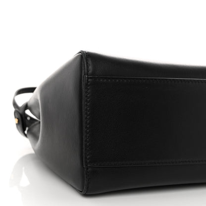 Fendi Nappa Mini Peekaboo Iconic Satchel Black 9 of 10