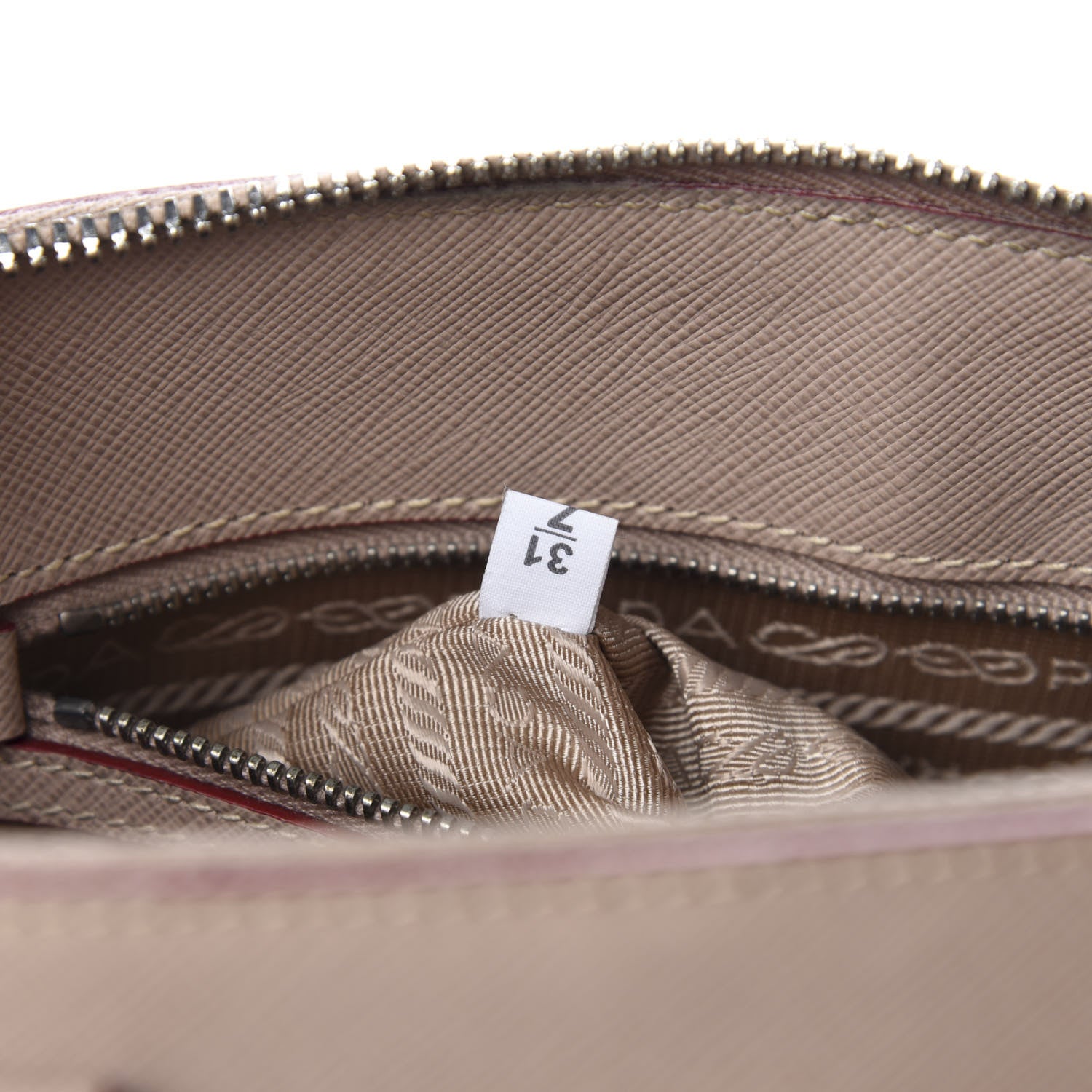 Prada Saffiano Promenade Backpack Cammeo 8 of 9