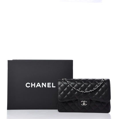 Chanel Caviar Quilted Jumbo Double Flap Black 10 of 10