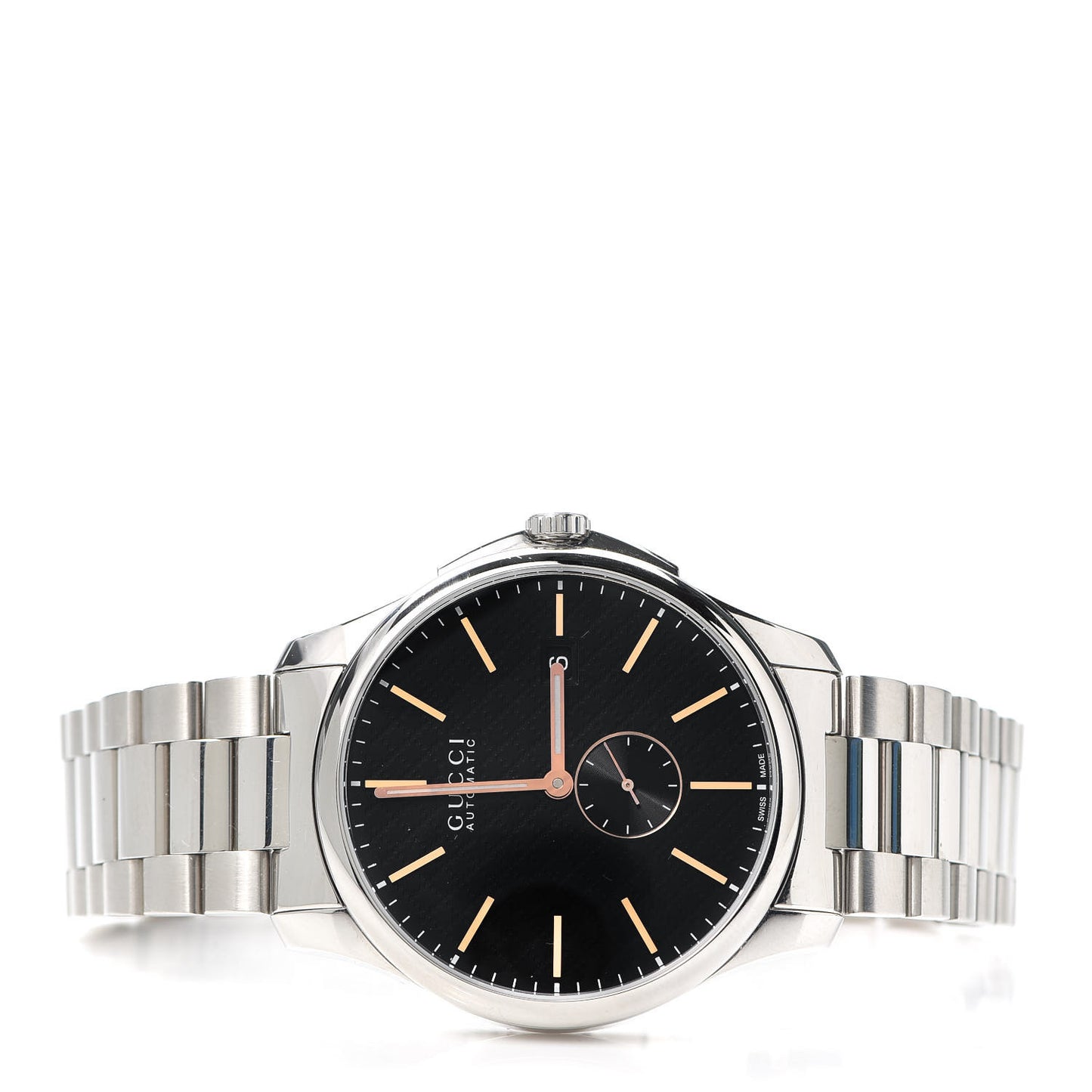 Stainless Steel 40mm G-Timeless Automatic Watch Black