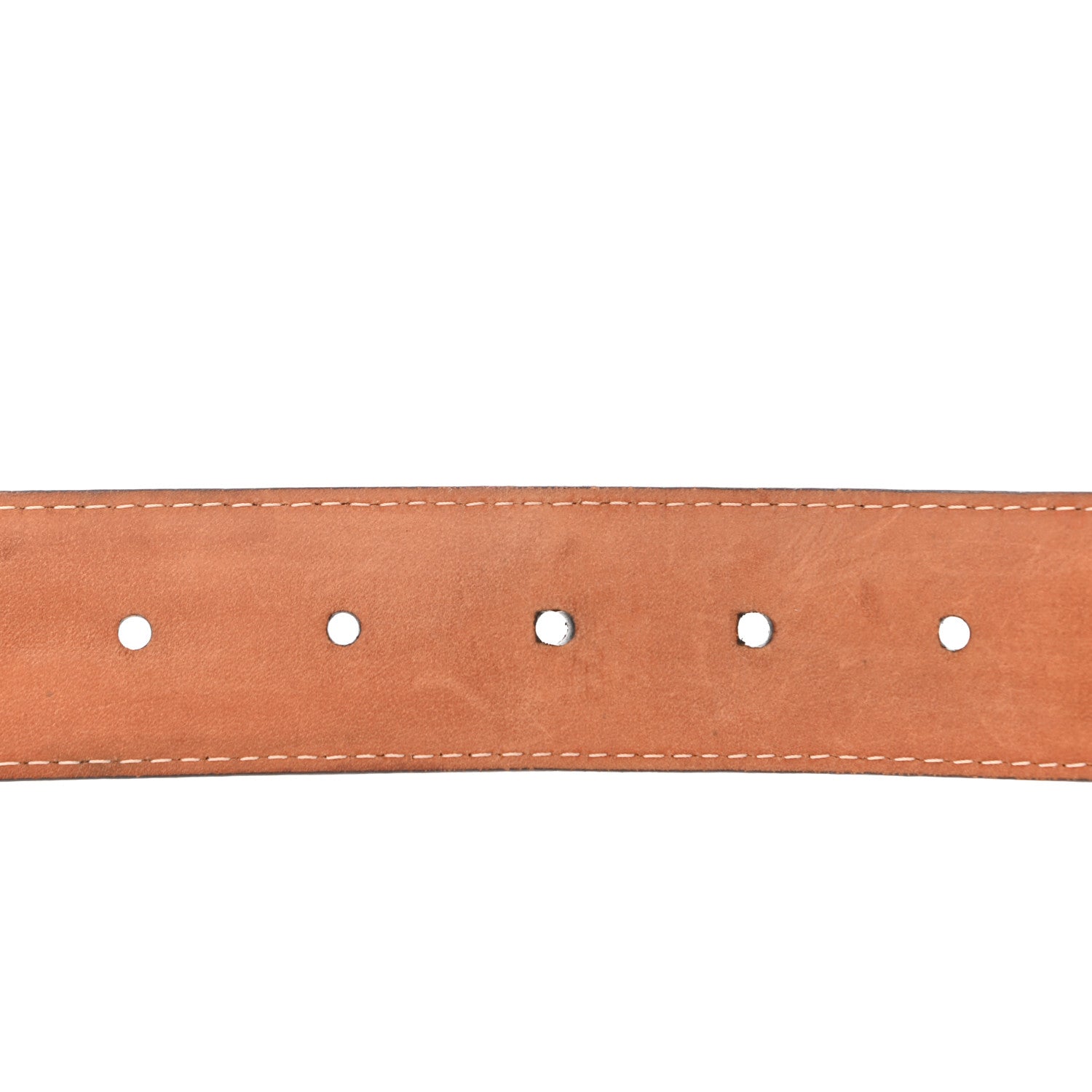 Louis Vuitton Damier Ebene Riveted Belt 85 34 4 of 7