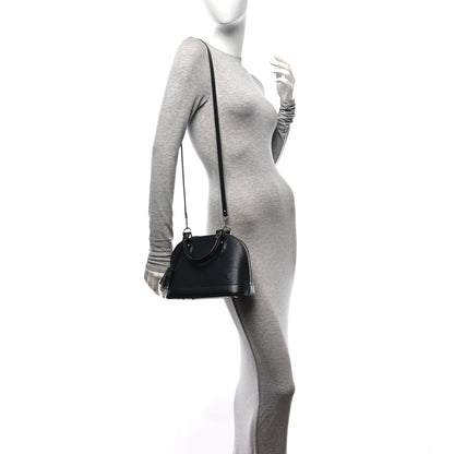 Louis Vuitton Epi Alma BB Black 2 of 9