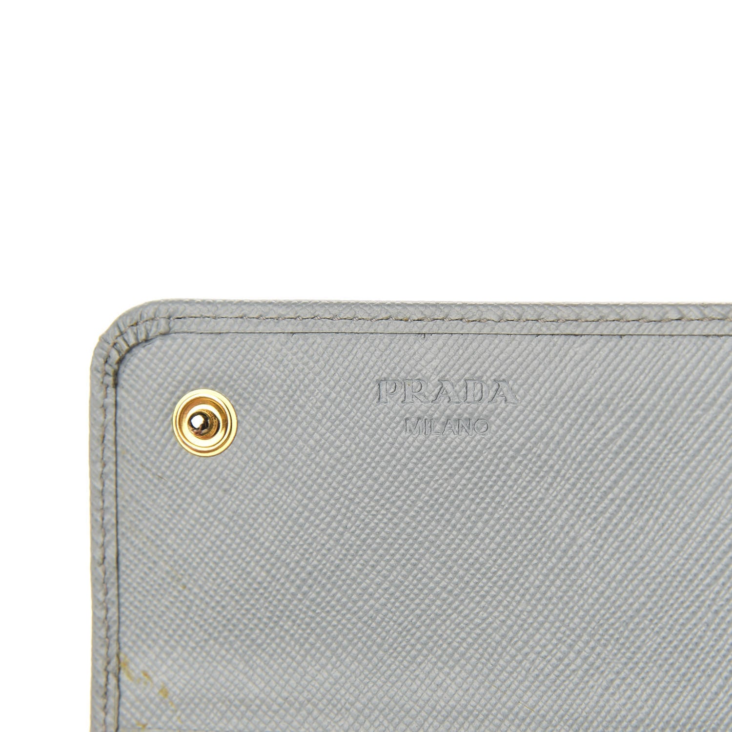 Prada Saffiano Continental Wallet Lago 8 of 8