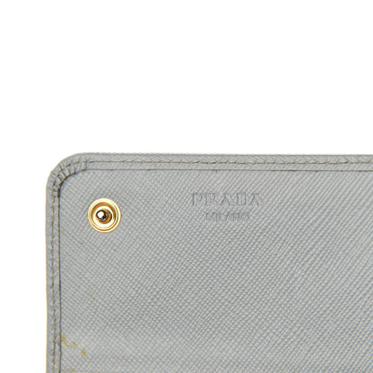 Prada Saffiano Continental Wallet Lago 8 of 8