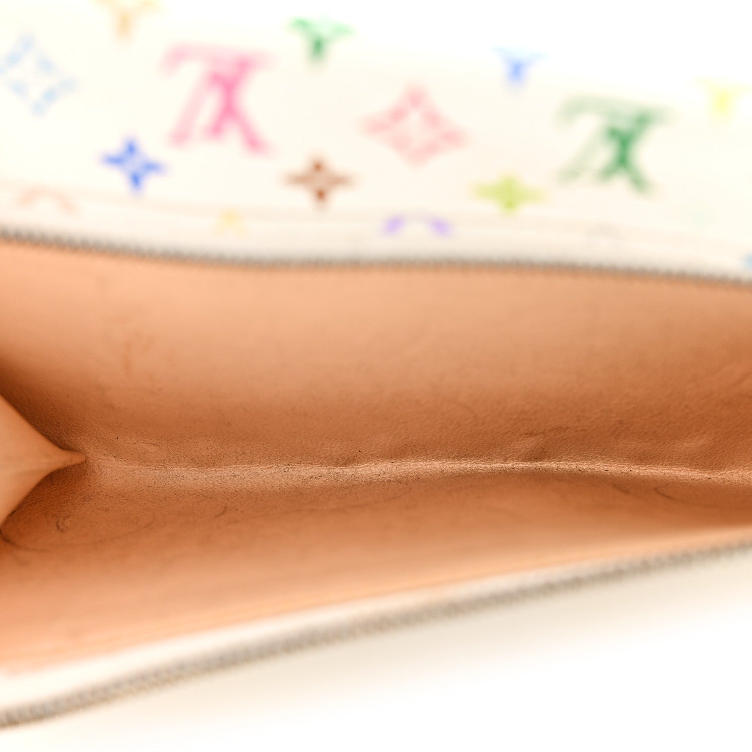 Louis Vuitton Monogram Multicolor Eugenie Wallet White 6 of 14