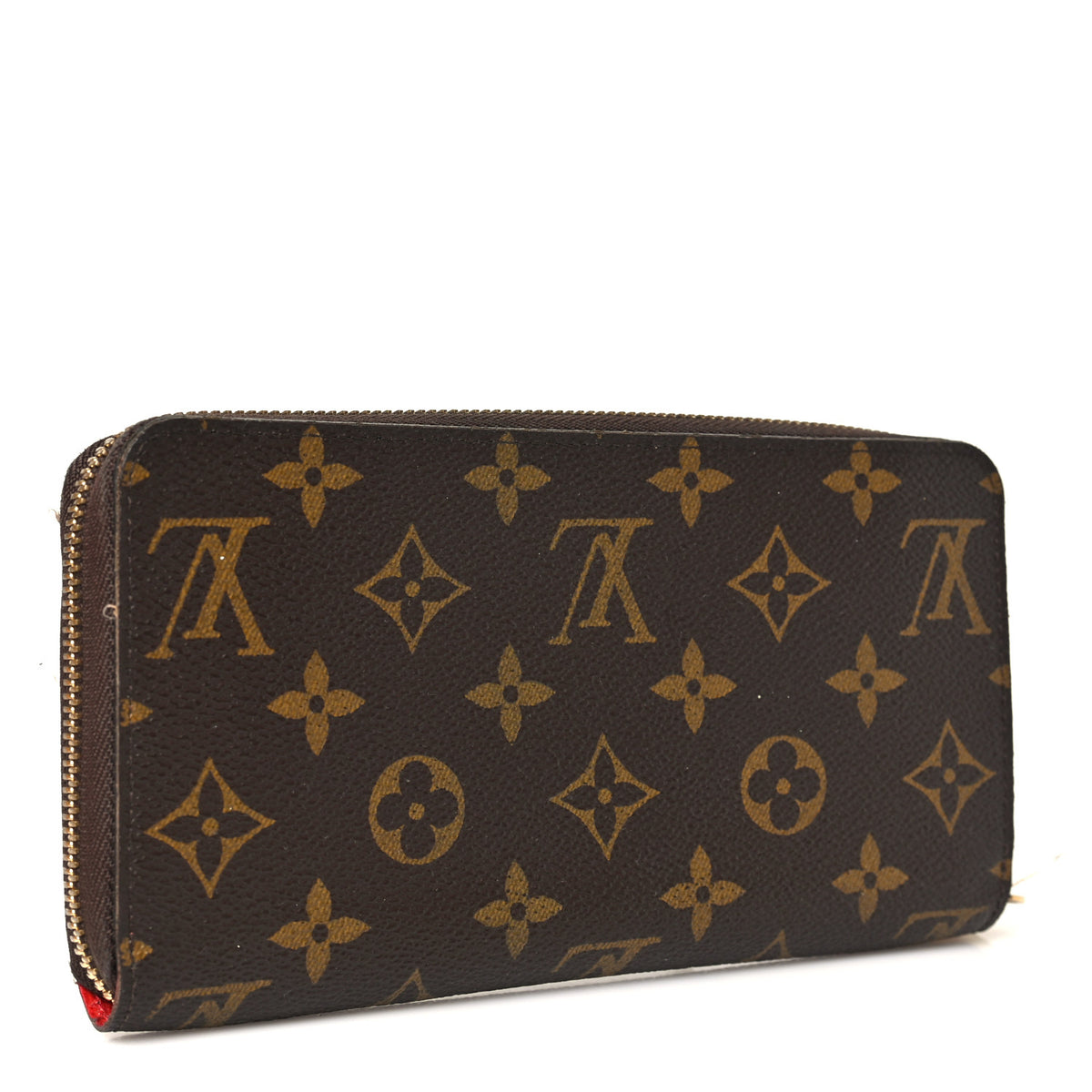 Louis Vuitton Monogram Zippy Wallet Coquelicot 3 of 9