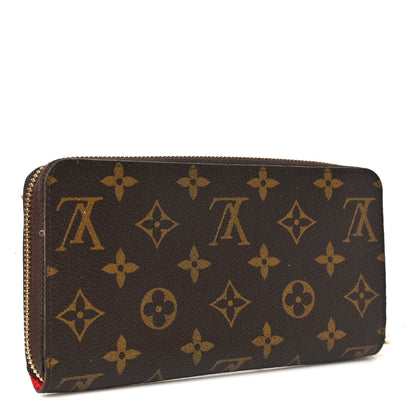 Louis Vuitton Monogram Zippy Wallet Coquelicot 3 of 9