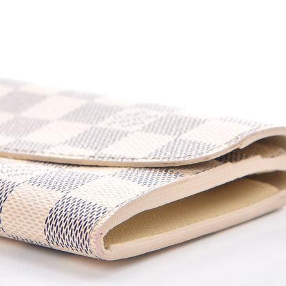 Louis Vuitton Damier Azur Emilie Wallet 9 of 10