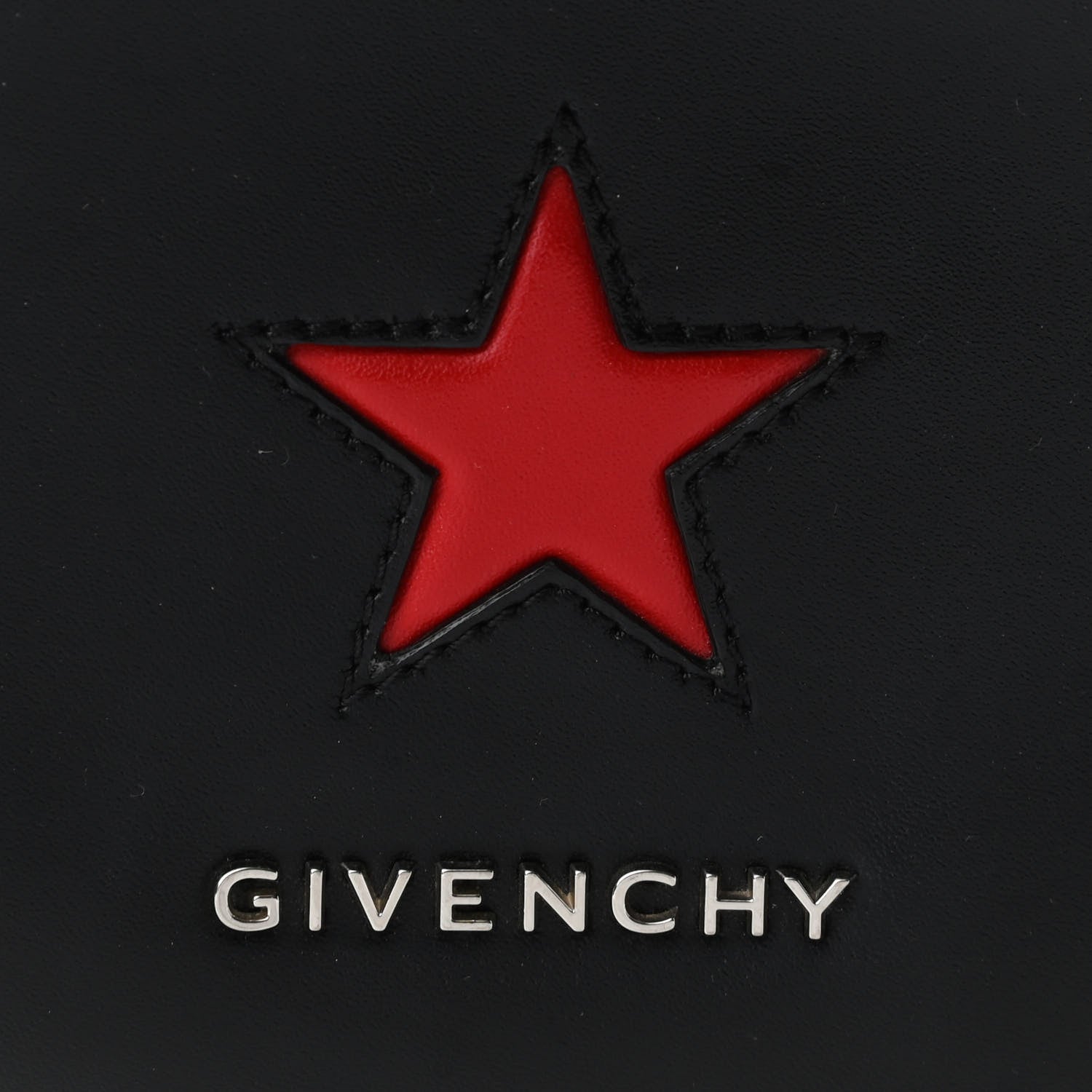 Givenchy Calfskin Star Mini Backpack Black Red 8 of 12