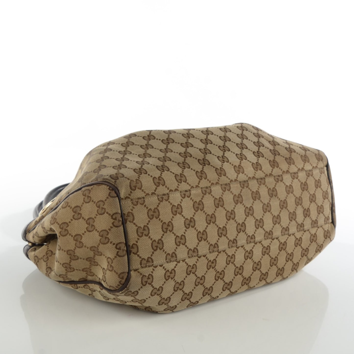 Monogram Medium Sukey Tote Dark Brown