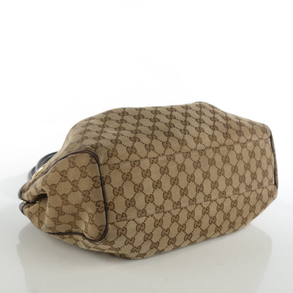 Gucci Monogram Medium Sukey Tote Dark Brown 6 of 11