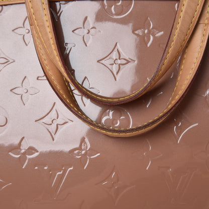 Louis Vuitton Vernis Brea MM Rose Velours 12 of 14