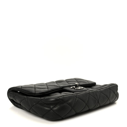 Chanel Caviar Quilted Medium Now and Forever Flap Black 3 of 10