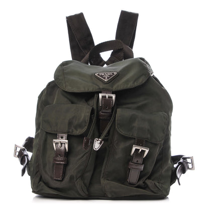 Prada Nylon Vela Small Backpack Ebano 1 of 7