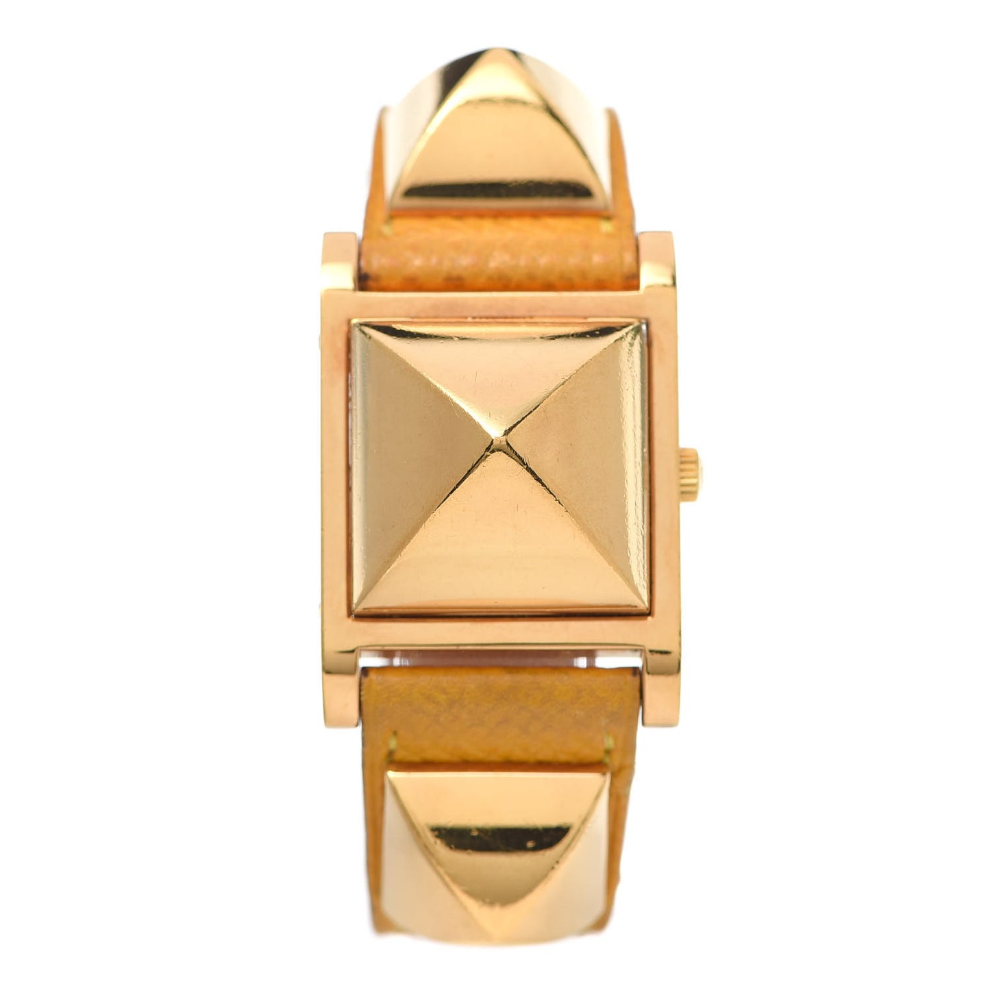 Stainless Steel Courchevel 23mm Medor Quartz Watch Jaune