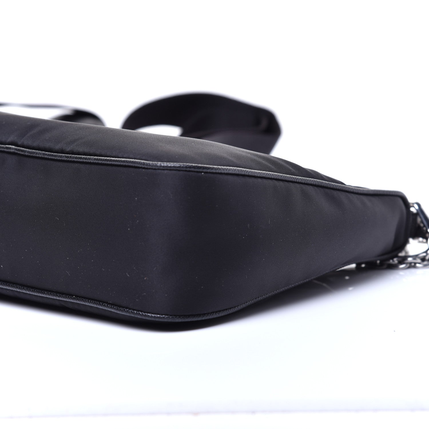 Prada Nylon Re-Edition 2005 Shoulder Bag Black 8 of 8