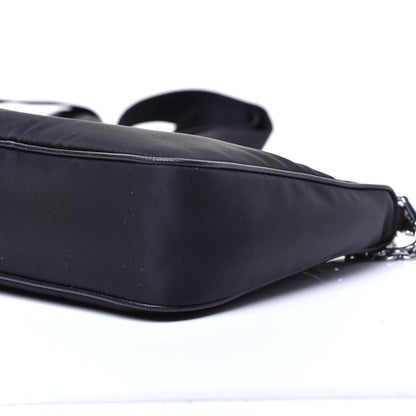 Prada Nylon Re-Edition 2005 Shoulder Bag Black 8 of 8