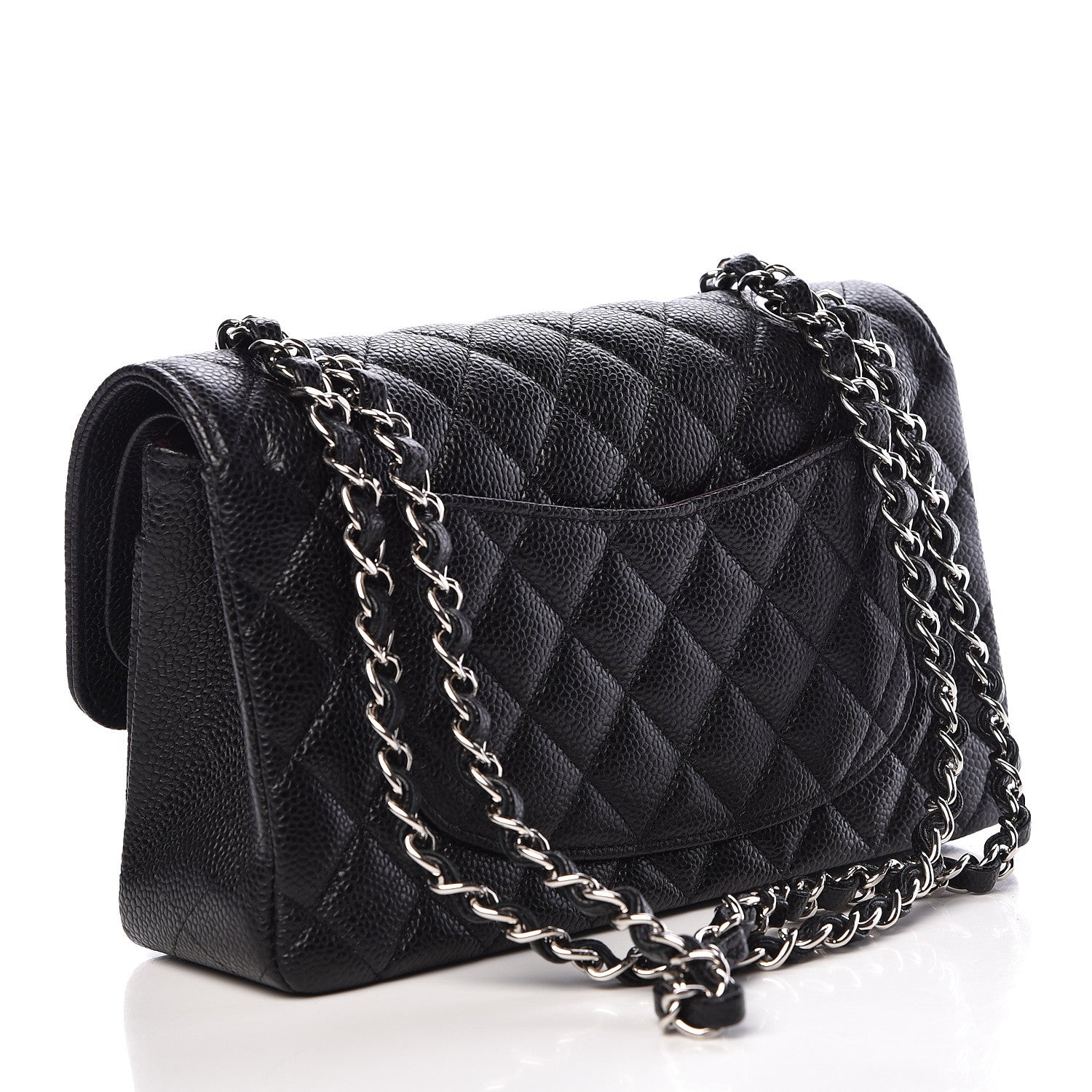 Chanel Caviar Quilted Small Double Flap Black 3 of 13